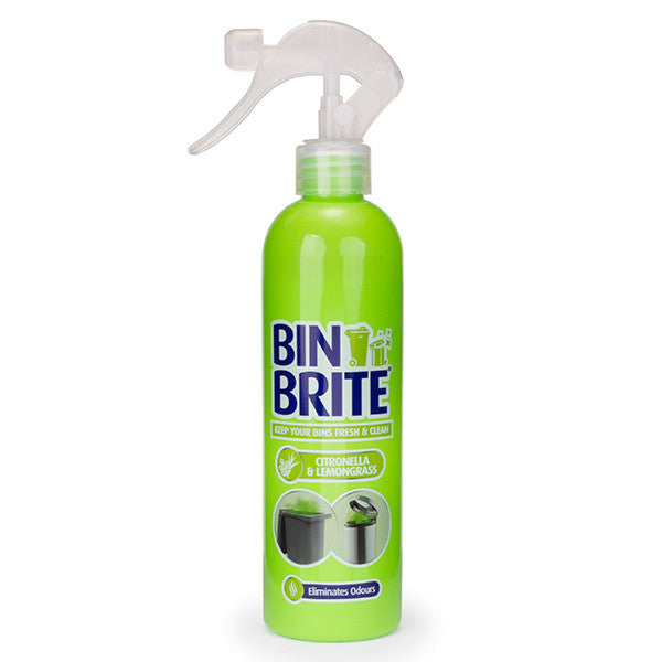 Bin Brite spray odświeżający do kosza na śmieci | Citronella & trawa cytrynowa 400 ml