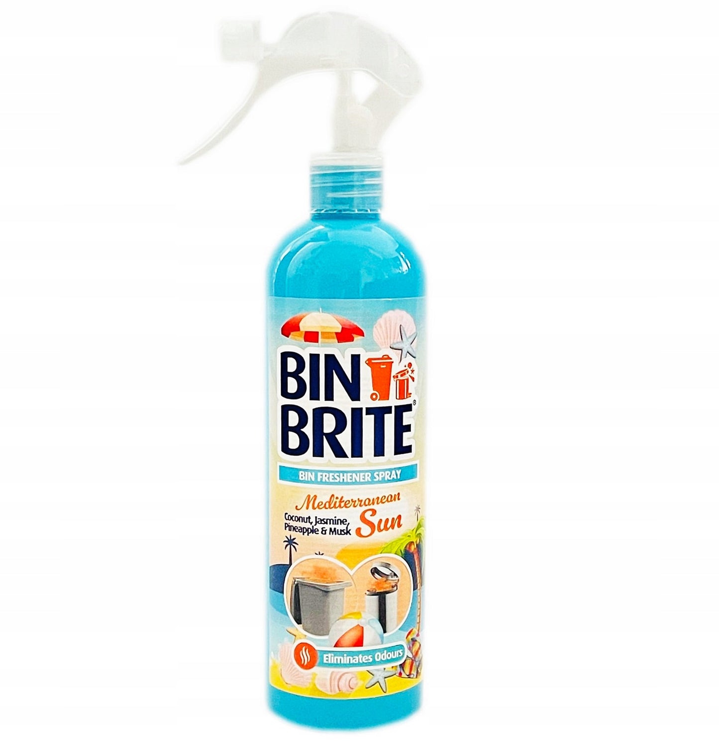 Bin Brite Vuilnisbakverfrisser Spray – Mediterranean Sun | 500ml