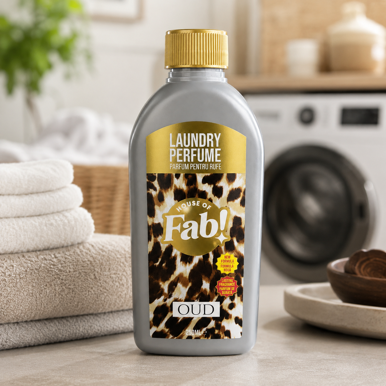 Fabulosa Wasparfum Oud 250 ml – Intense Geur voor Kleding en Beddengoed