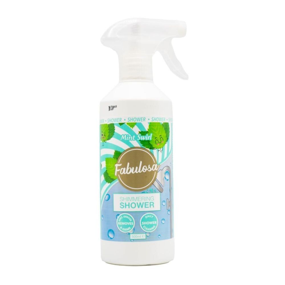Fabulosa Brillo Ducha Menta Remolino 500 ml