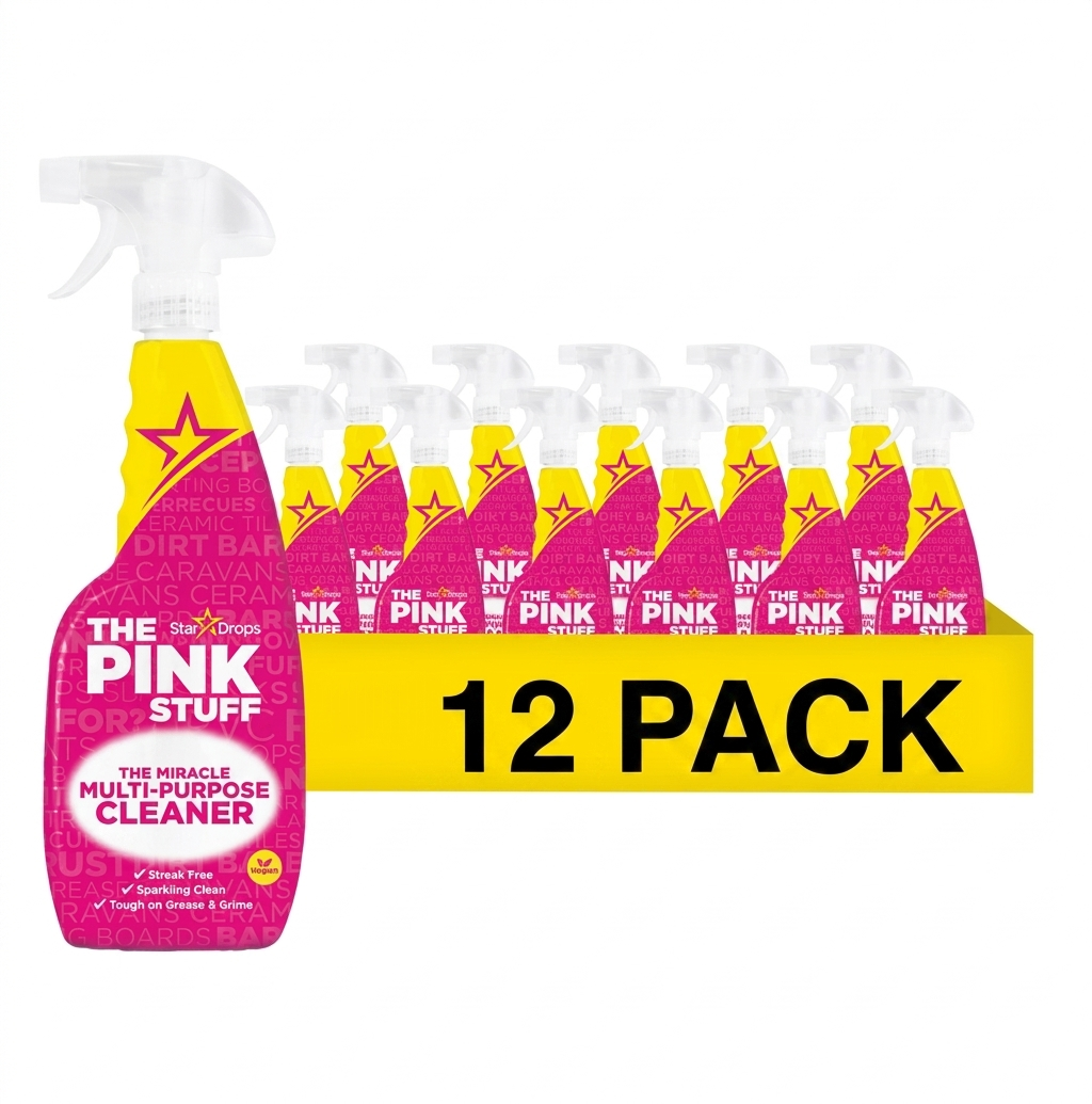 The Pink Stuff Multi Purpose Limpiador Todo Uso 750ml - paquete de 12