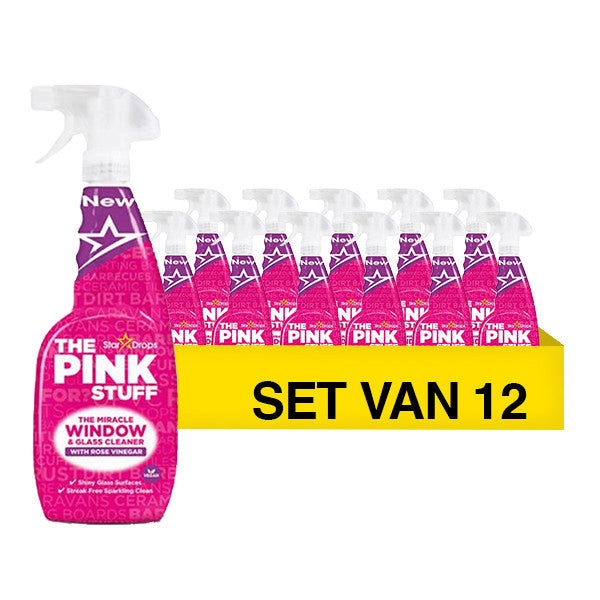The Pink Stuff Glasreiniger 750ml - 12 pack