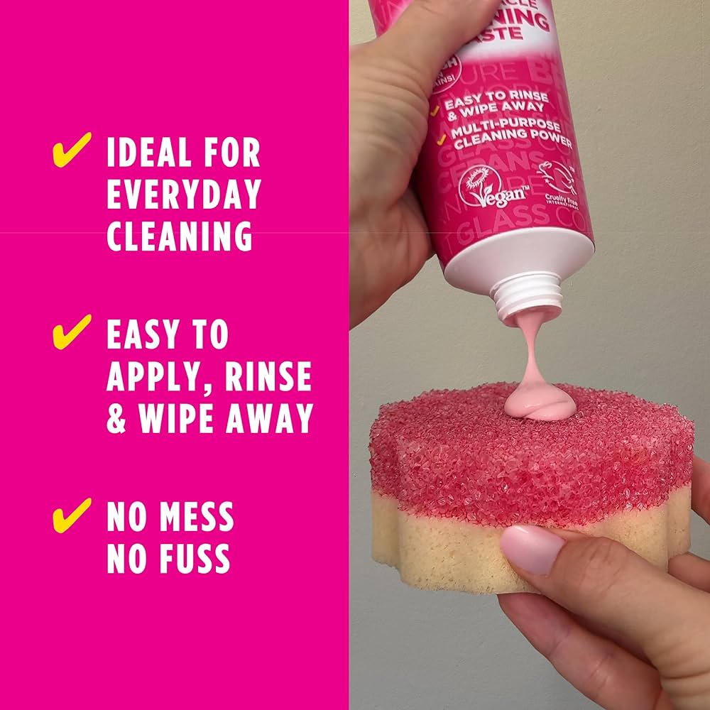 The Pink Stuff Squeezable Cleaning Paste 300g – De Viral TikTok Schoonmaak Hit (No Mess Tube) - ViralCleaning