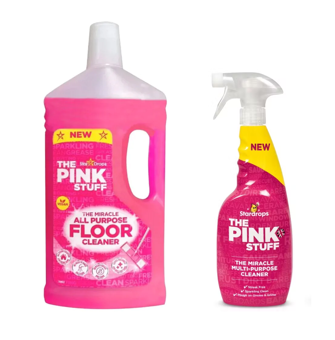 The Pink Stuff Set de limpieza de suelos