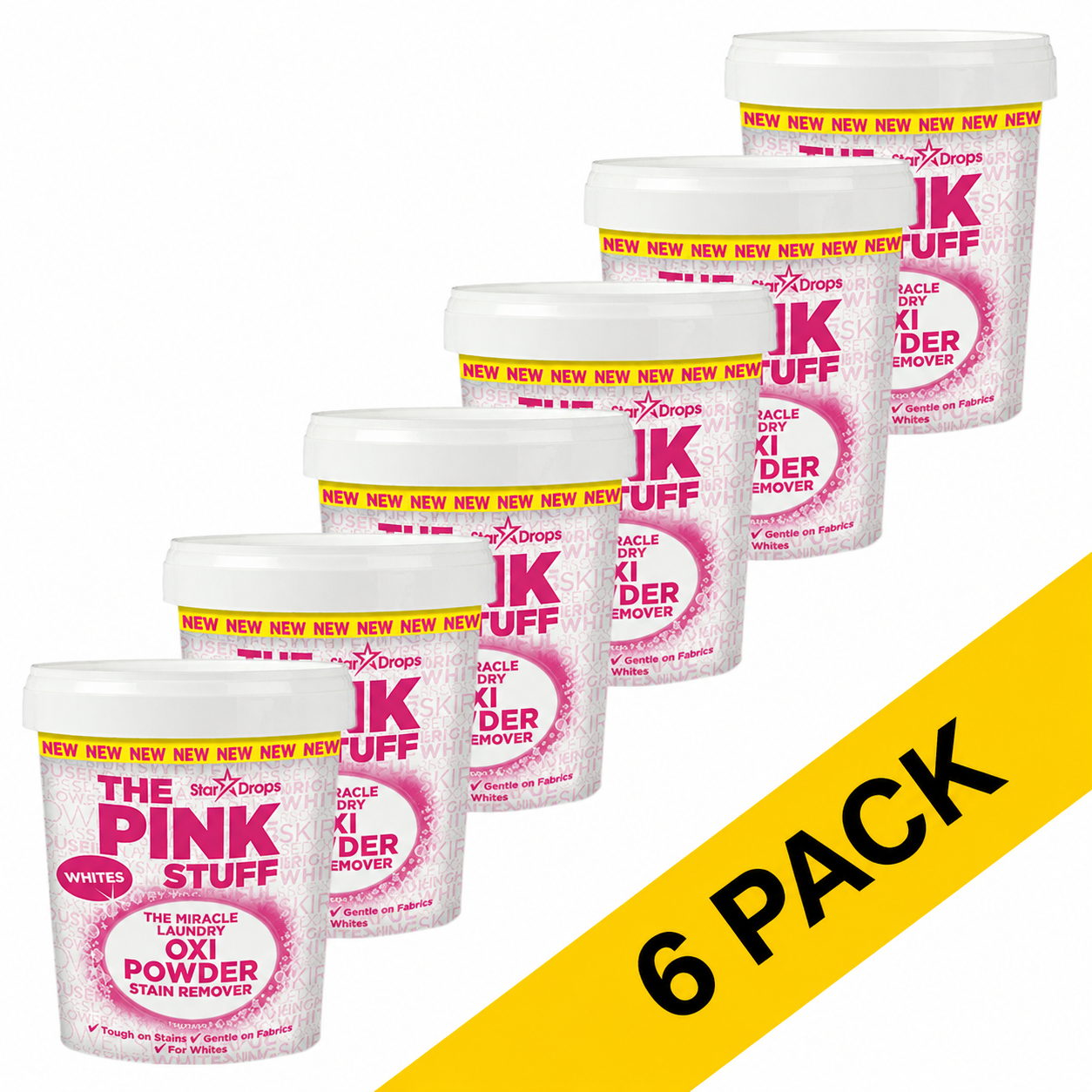 The Pink Stuff Quitamanchas Color 1kg - pack de 6