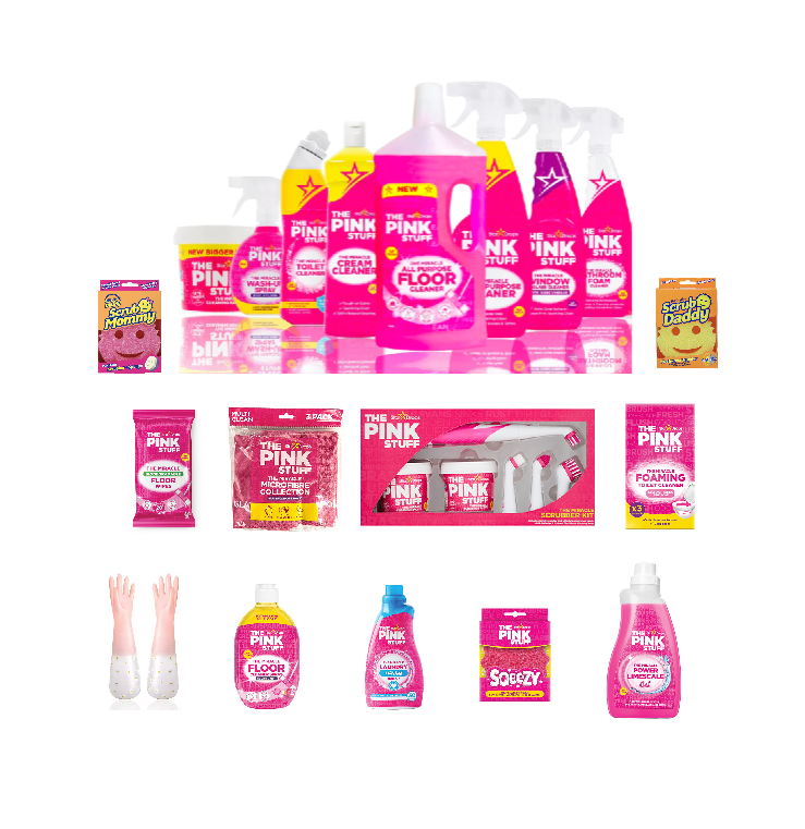 The Pink Stuff Ultimate Cleaning Set - Het gehele assortiment