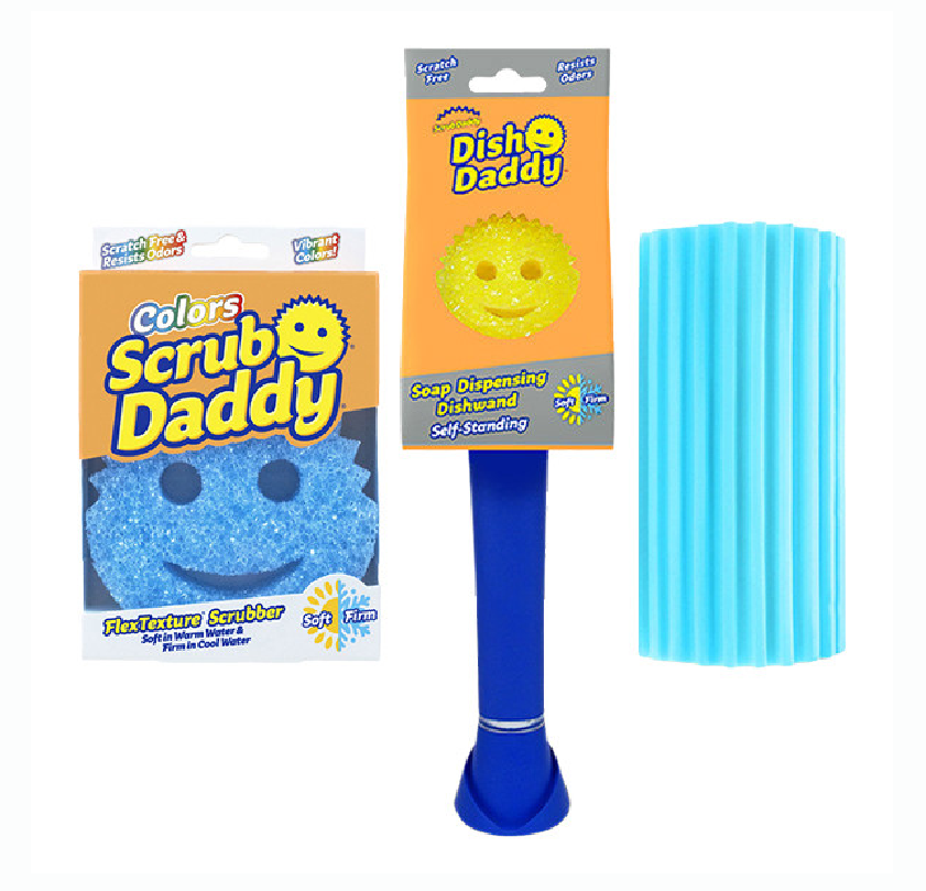 Radiantly Clean Set | Scrub Daddy | Blue