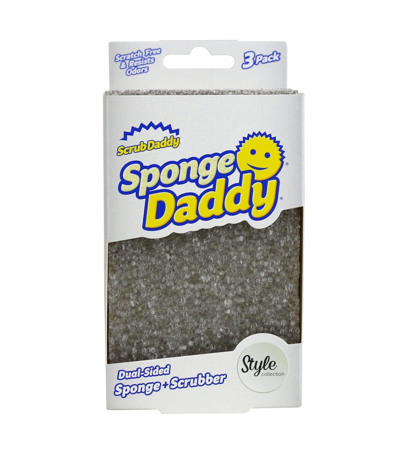 Scrub Daddy - Sponge Daddy Style Kolekcja - szary - 3 sztuki