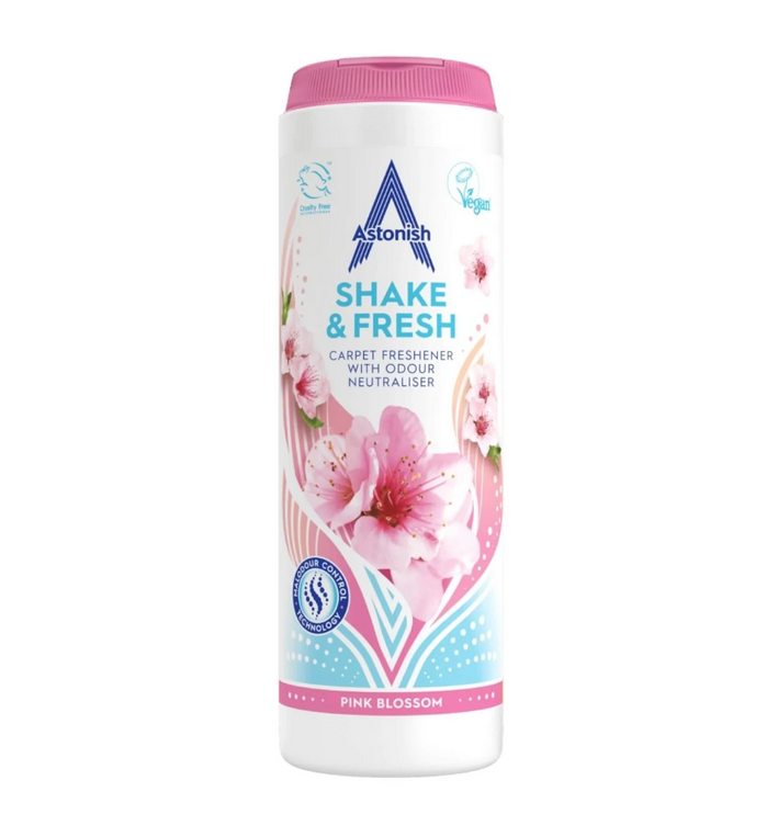 Astonish Shake And Fresh Carpet Freshener 350g Bloemengeur Tapijtverfrisser