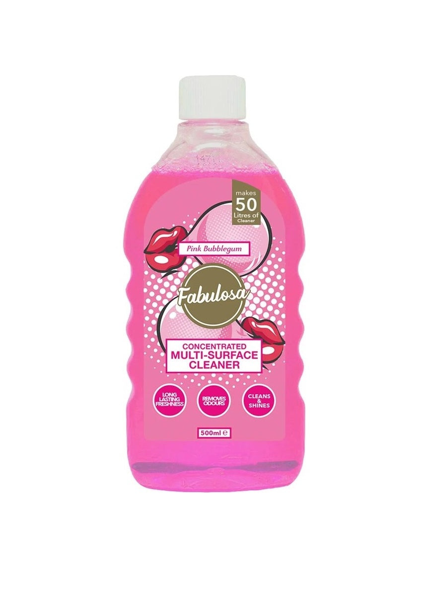 Fabulosa Concentrated Multi Surface Cleaner - Pink Bubblegum 500ml