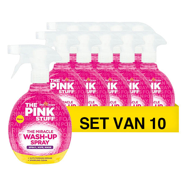 The Pink Stuff Wash Up Spray 500ml - 10 pack