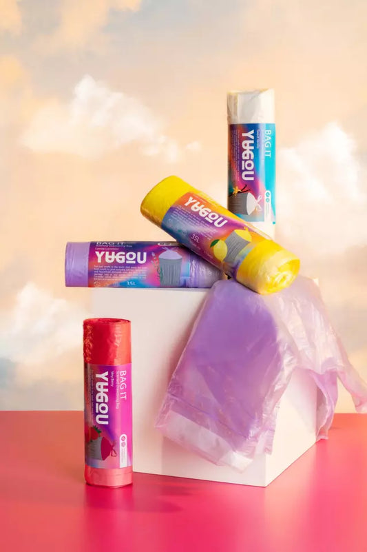 Yugou worki na śmieci z zapachem Very Berry ze Szwecji - 35 litrów - TikTok Viral