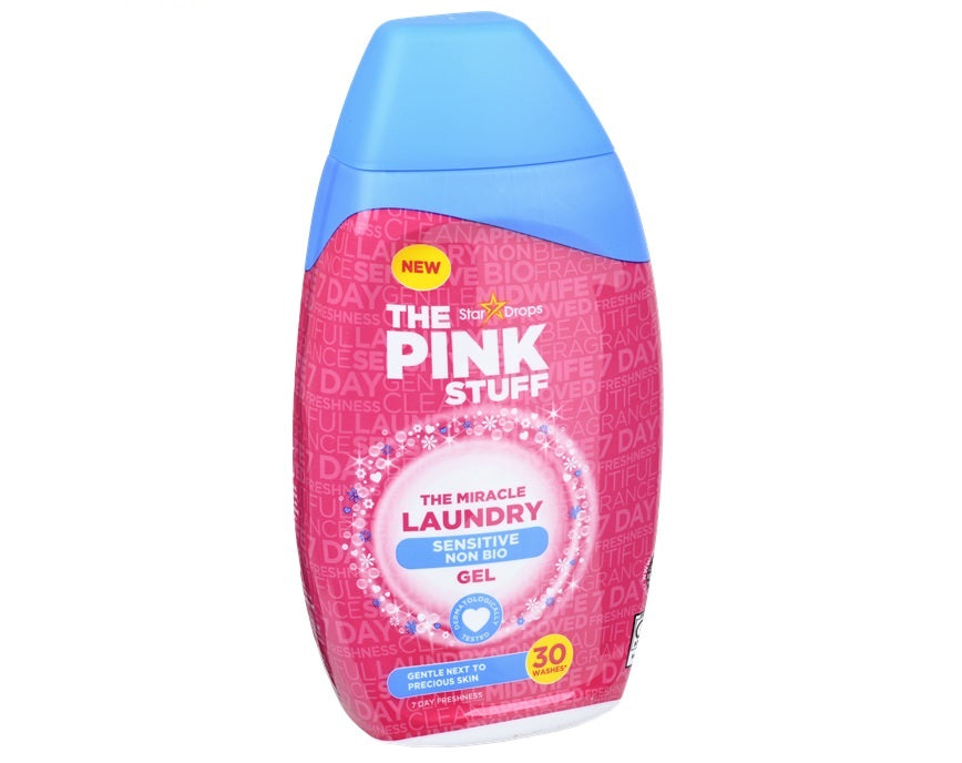 The Pink Stuff Vloeibaar Wasmiddel Gel Sensitive 30scoops