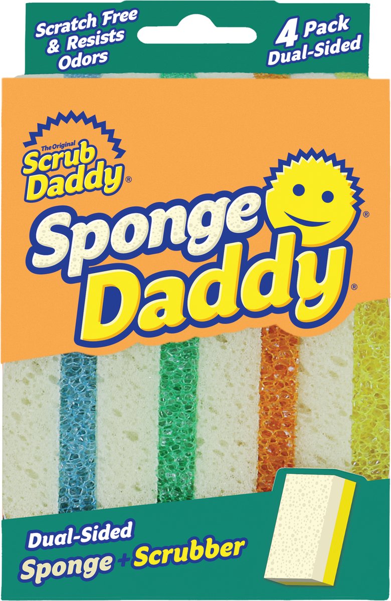 Scrub Daddy gąbka do szorowania - Sponge Daddy - 4 kolory