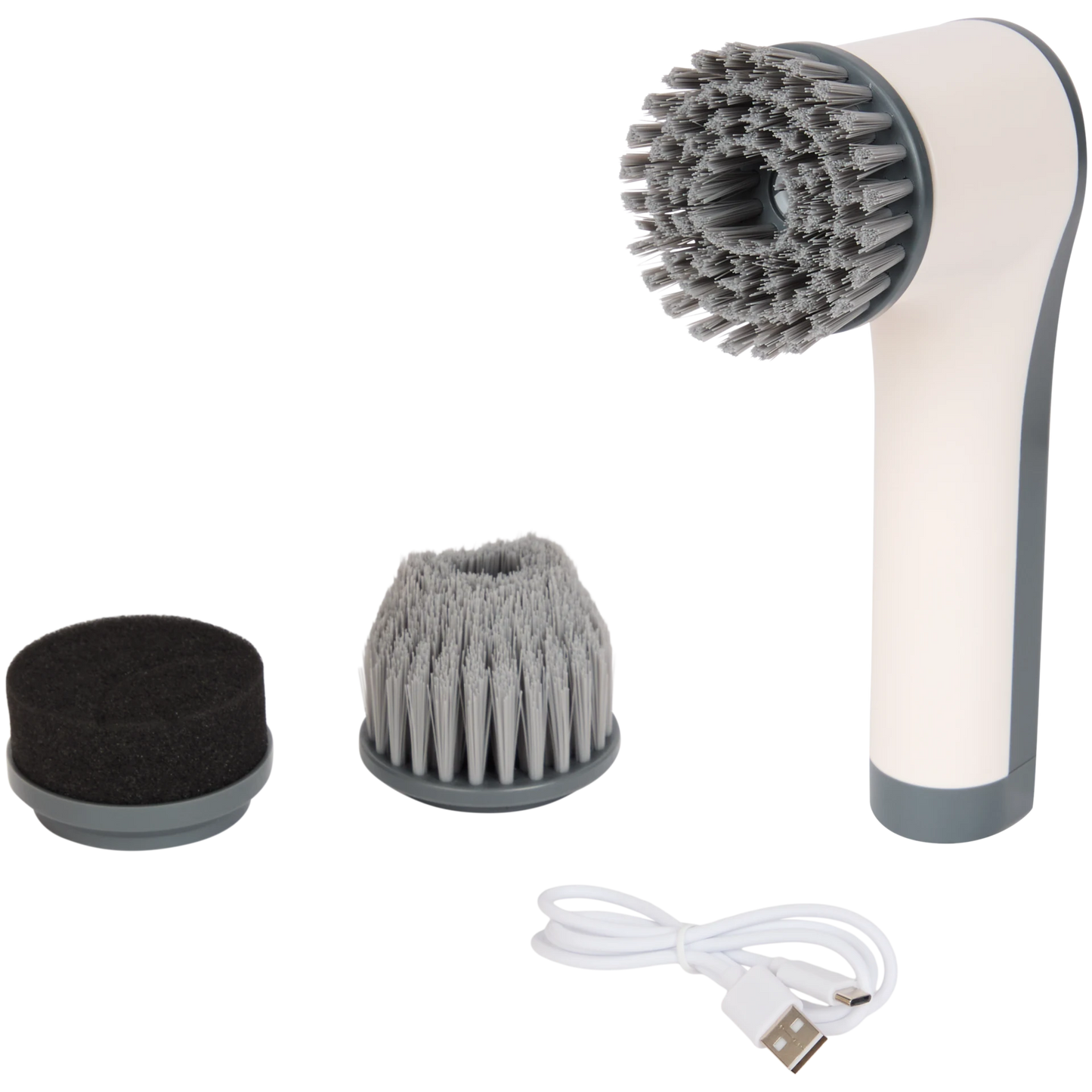 Cepillo eléctrico de limpieza CleanRite 3 en 1 – Recargable – 300 RPM
