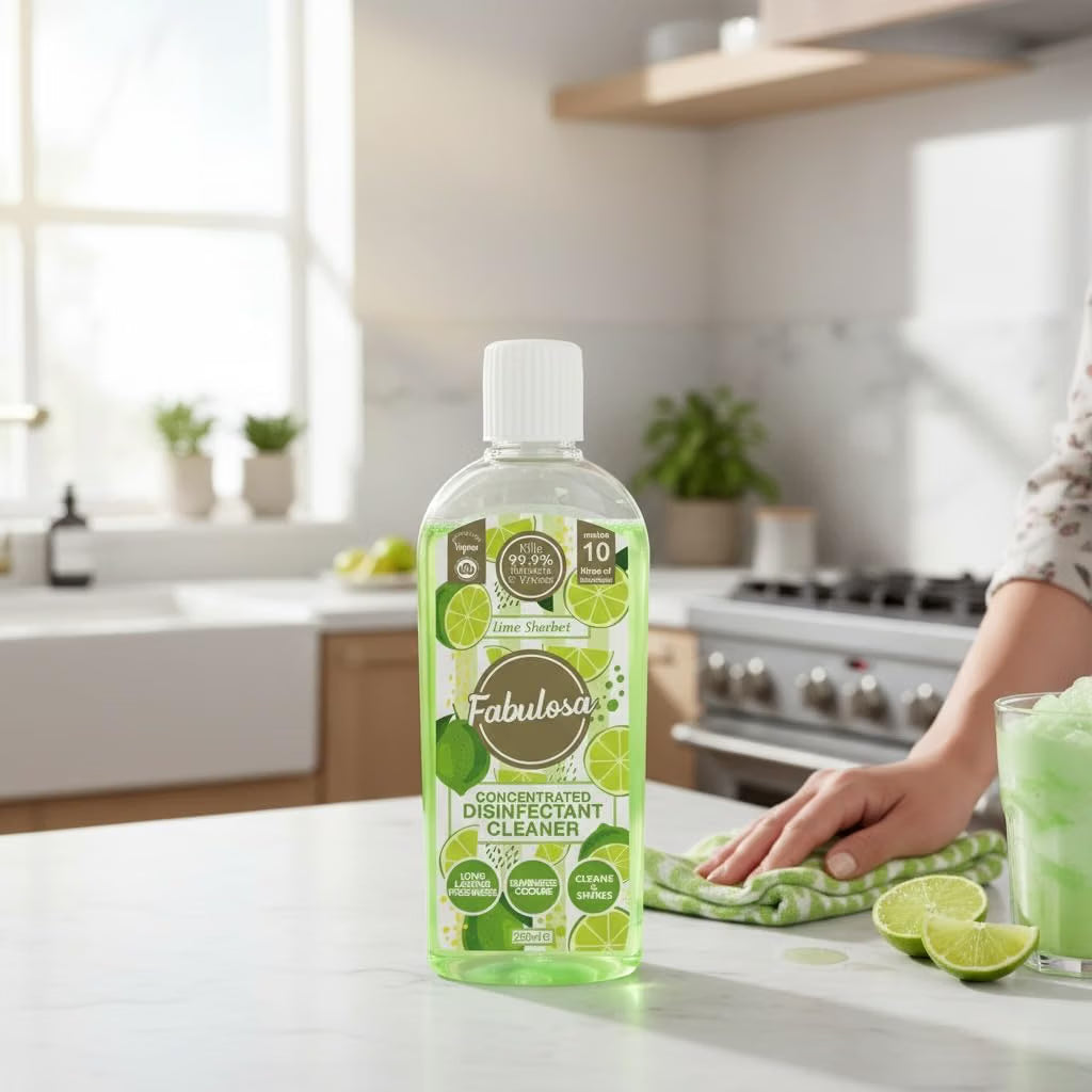Fabulosa Concentrated Disinfectant Lime Sherbet – 220 ml