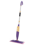 Dasty Sprühmopp mit Sprühsystem – Bodenmopp & Wischmopp ohne Eimer – Schwenkbarer Moppkopf – 42 cm