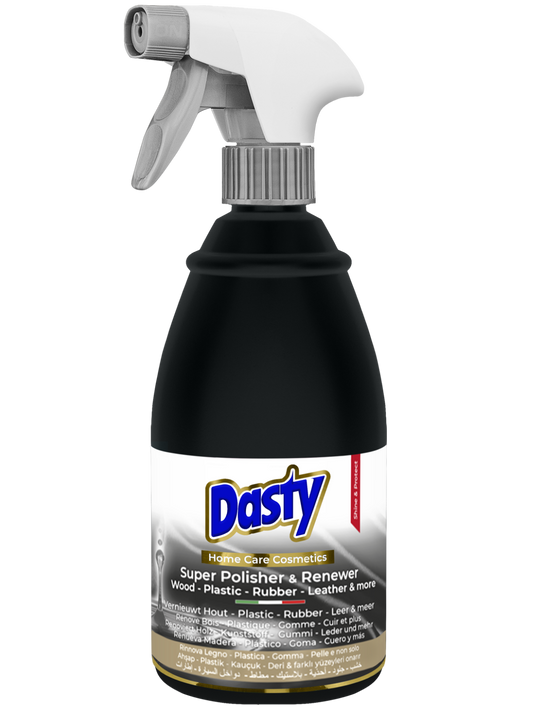 Dasty Super Polisher – Shine Spray for Leather, Wood, Plastic, and Rubber