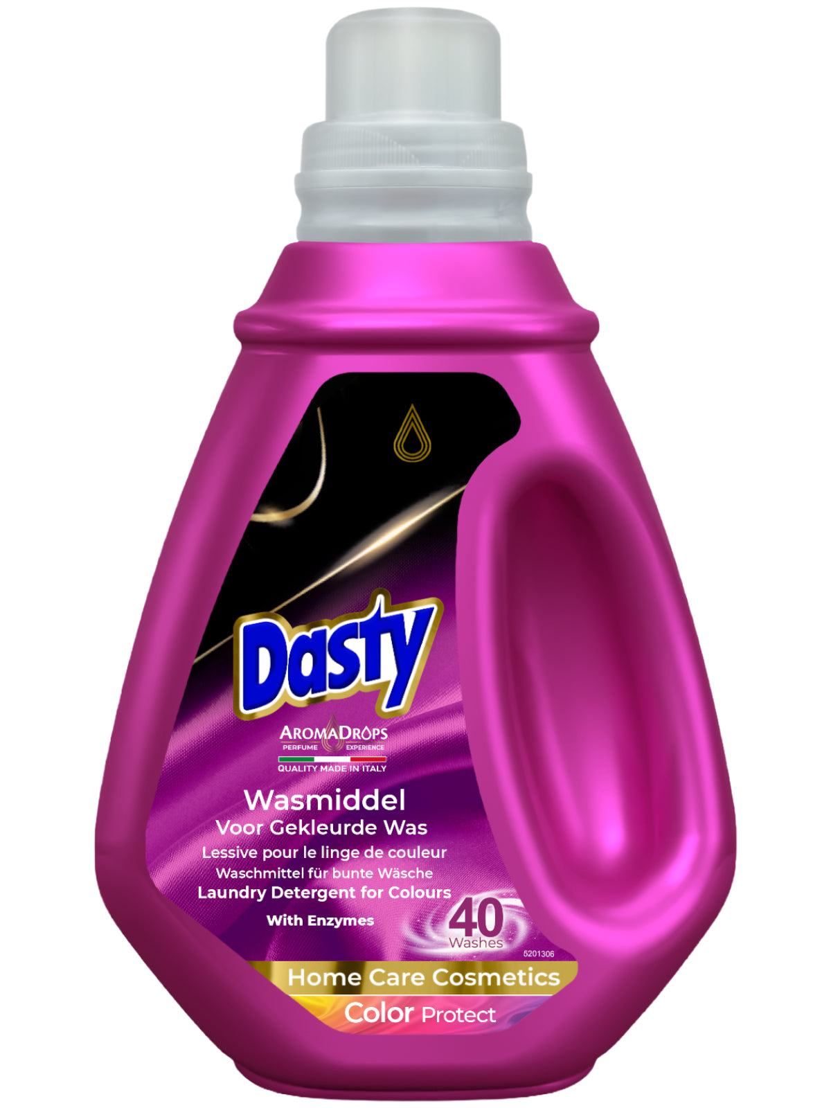 Dasty Color Protect Liquid Detergent – Colored Laundry – 1,5 Liters – 40 Washes