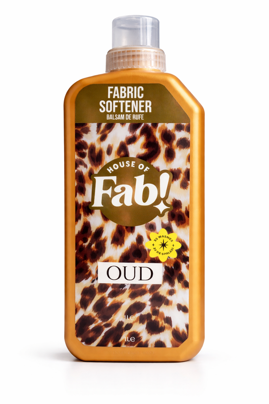 Adoucissant Fabulosa Fabric OUD – Adoucissant textile 1L – 33 Lavages – Assouplissant pour linge