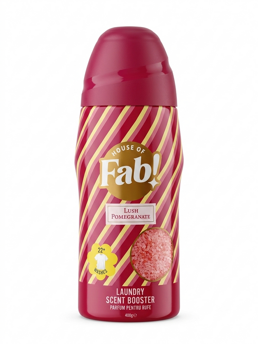 Fabulosa Lush Pomegranate Wasparels 400g – Perły zapachowe do prania – Wzmacniacz zapachu do prania