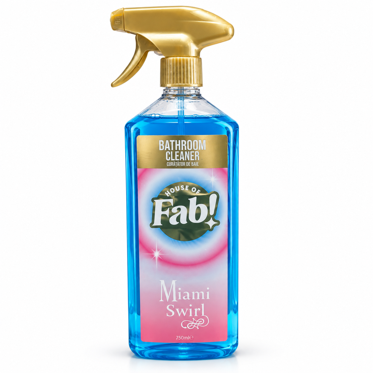 Fabulosa Badezimmerreiniger Miami Swirl 750ml – Badezimmerreiniger-Spray