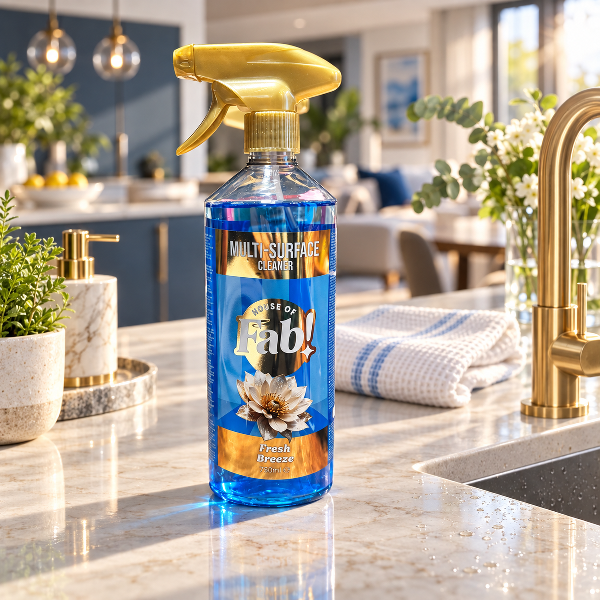 Fabulosa Multi-Surface Cleaner Fresh Breeze 750m