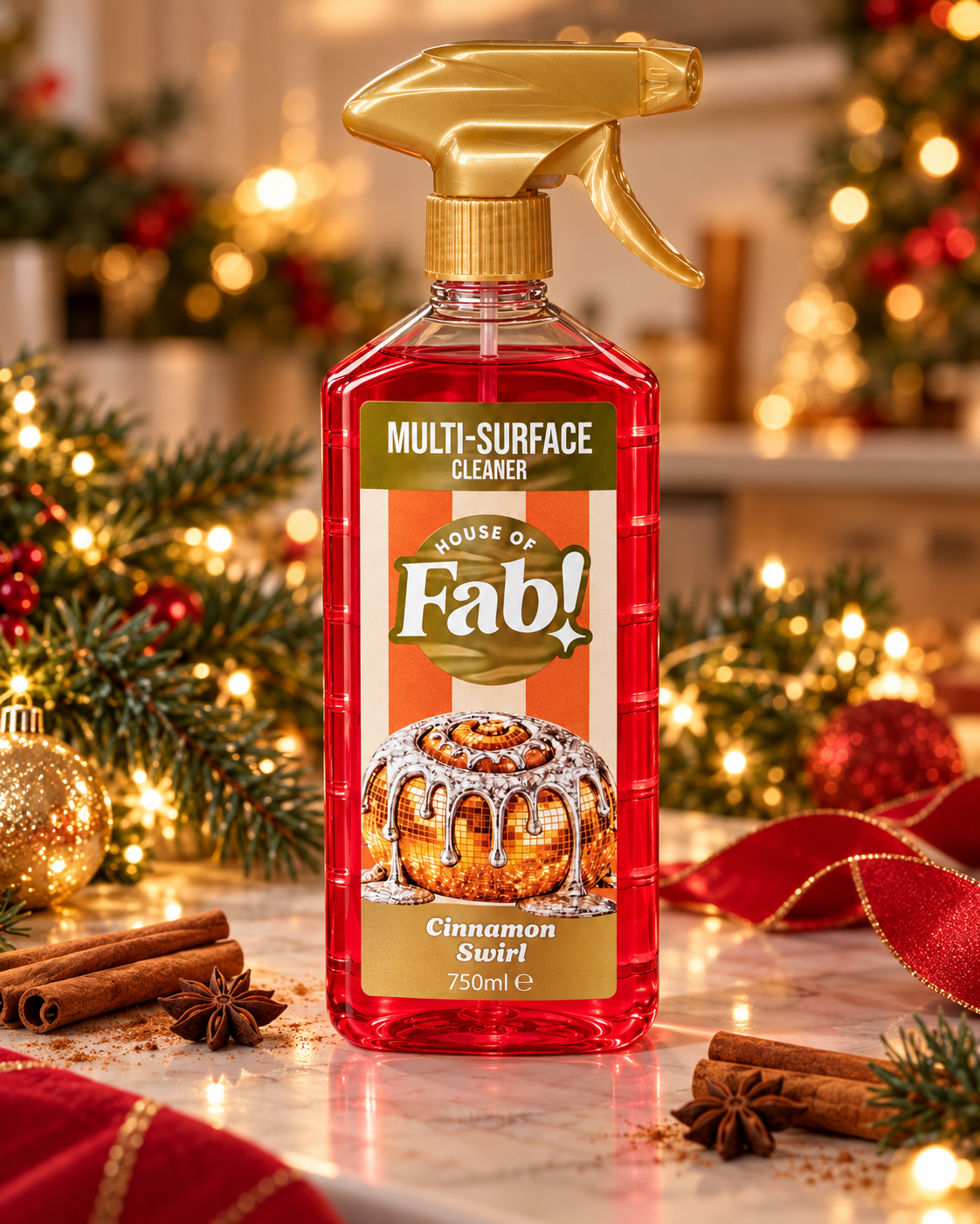 Fabulosa Cinnamon Swirl Allzweckreiniger-Spray – 750 ml