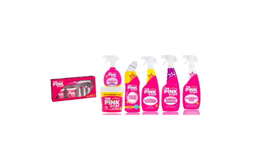 Pink Stuff The Miracle Scrubber Kit + The Pink Stuff Mega Set