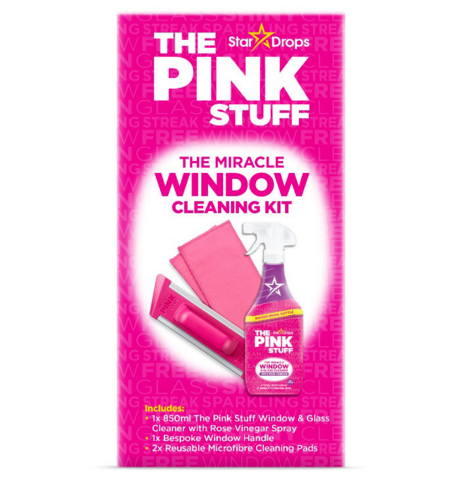The Pink Stuff Zestaw do cudownego mycia okien