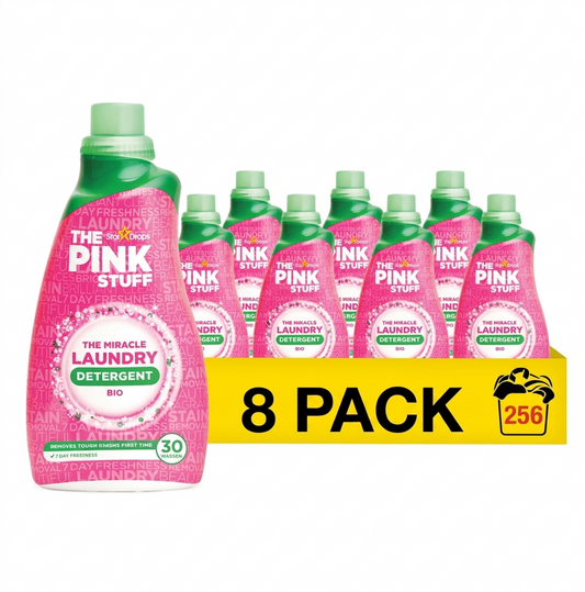 The Pink Stuff detergente líquido biológico 960ml - pack de 8