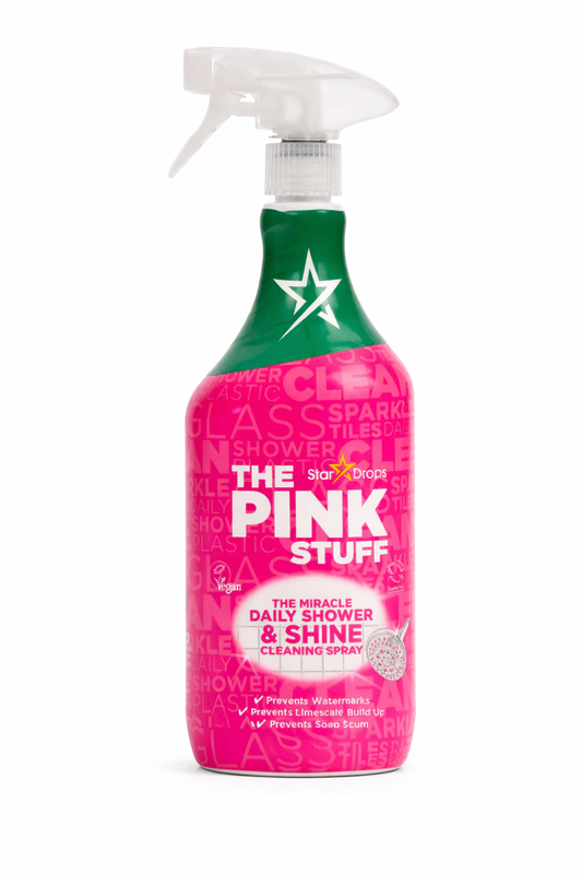 The Pink Stuff El Spray de Limpieza Diario Milagroso para Ducha y Brillo 850ml - Edición Limitada