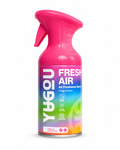 YUGOU Fresh Désodorisant Spray Crisp Cotton 250 ml – Désodorisant Spray pour la maison, les toilettes et la voiture