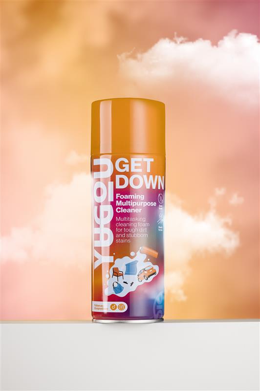 YUGOU Get Down Foaming Multipurpose Cleaner 450 ml – Krachtige Allesreiniger met Schuimformule voor Binnen en Buiten