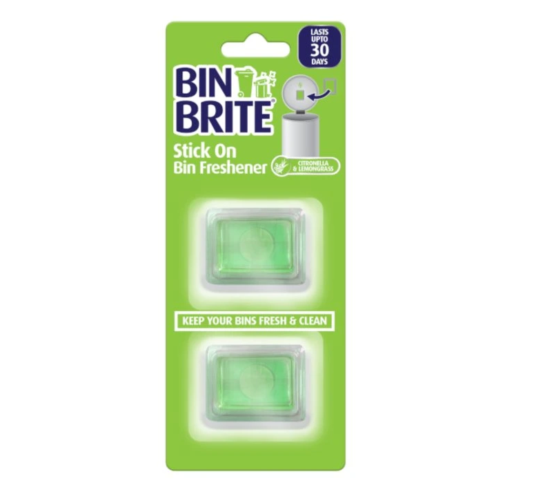 Vuilnisbakverfrisser – Citronella & Limoengras | Stick-On | Tot 30 Dagen Frisheid
