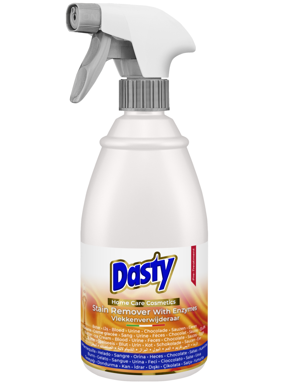 Dasty Vlekkenverwijderaar Enzymen 600 ml – Tegen Bloed, Gras, Modder en Sausvlekken