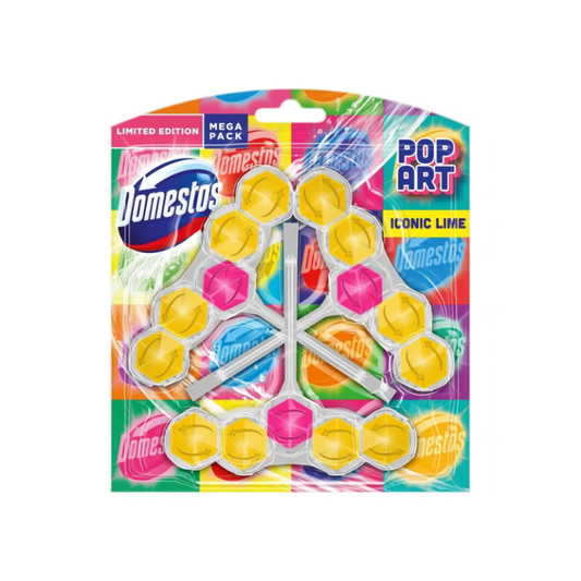 Domestos Toiletverfrisser Iconic Lime -  3 Pack