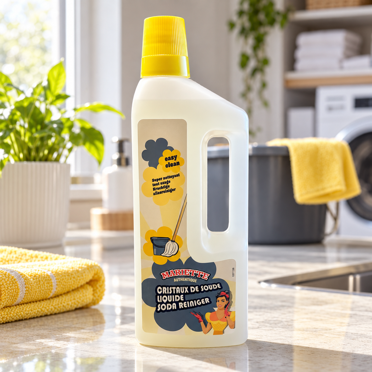 Mariette Authentique Sodareiniger 750ml – Flüssige Sodakristalle