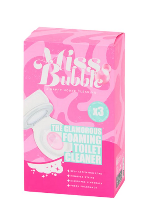 Miss Bubble - Glamourowy pieniący się środek do czyszczenia toalety