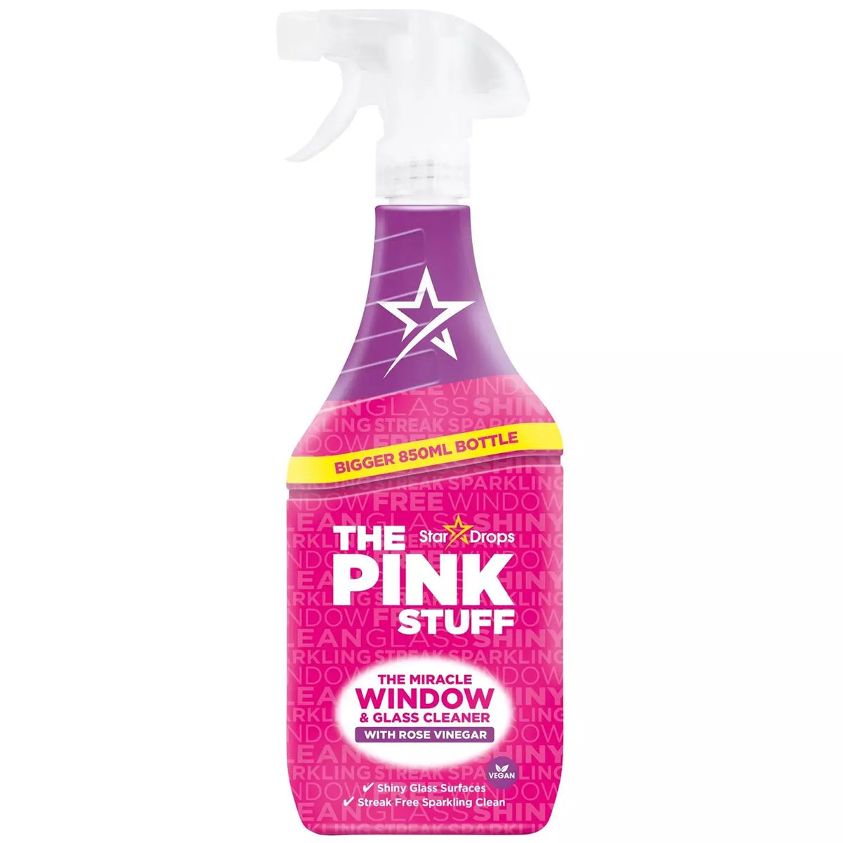 Pink Cleaner Shadow The Pink Stuff - Window & Glass Cleaner - 850ml – ViralCleaning