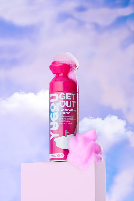 Yugou Get Out Foam Drain Cleaner – Afvoer Ontstopper Schuim – Ontstopper voor Gootsteen, Douche & Bad – Verwijdert Haar, Vet & Verstoppingen