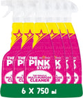 The Pink Stuff Spray nettoyant tout usage - 6 x 750 ml pack avantageux - Écologique