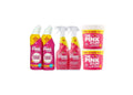 The Pink Stuff Ultimate-Paket – 2x Spray 750 ml – 2x Toilettenreiniger 750 ml – 2x Miracle Paste 850 g