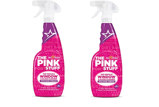 Stardrops The Pink Stuff Glass Cleaner - 2-pack - 2 x 750ml